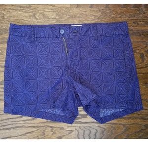 GAP blue patterned shorts